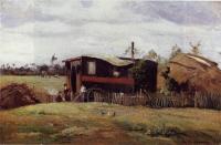 Pissarro, Camille - La roulette des Bohemiens